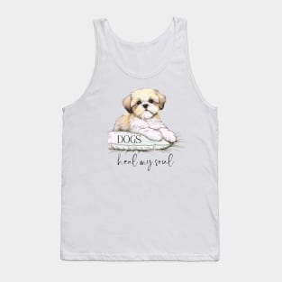 DOGS Heal my Soul - Shih Tzu Tank Top